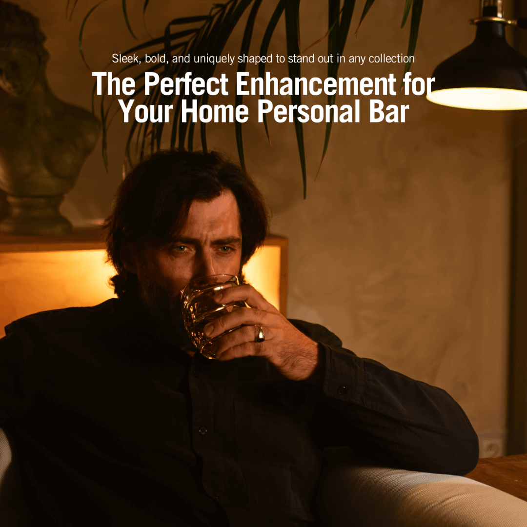 Storm Japanese Crystal Glasses & Decanter Set