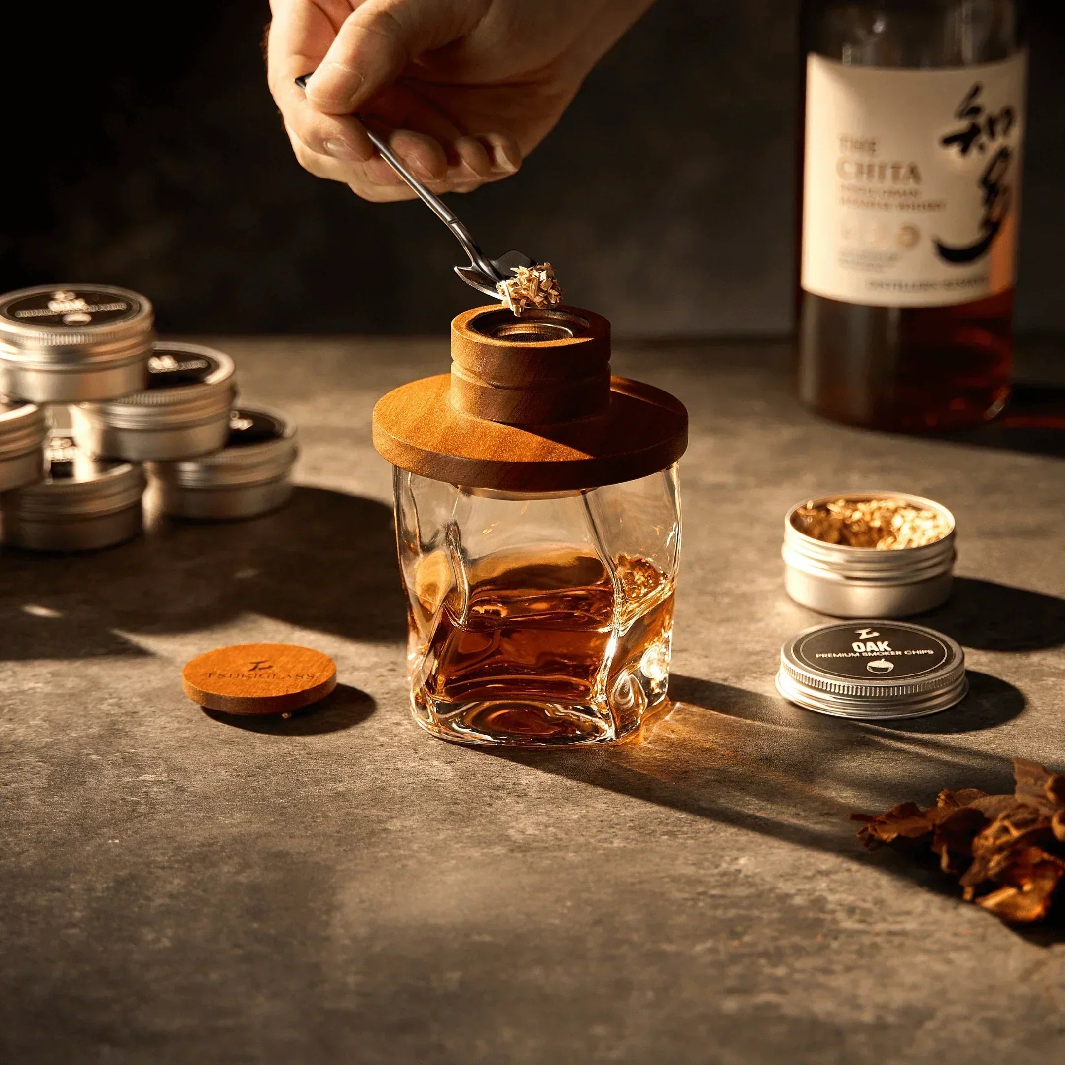 Tsuki Smoker Kit For Cocktails
