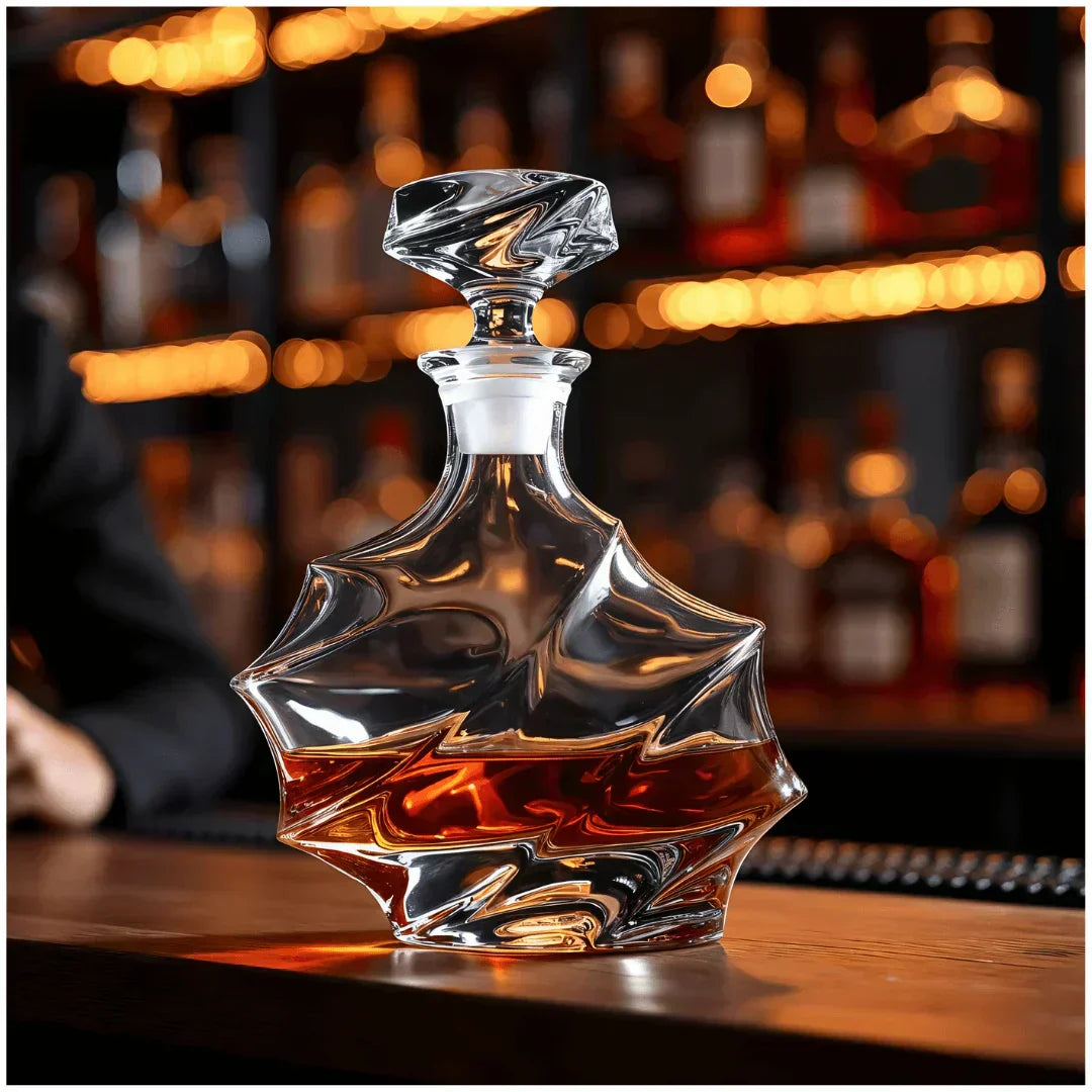 Storm Japanese Crystal Decanter